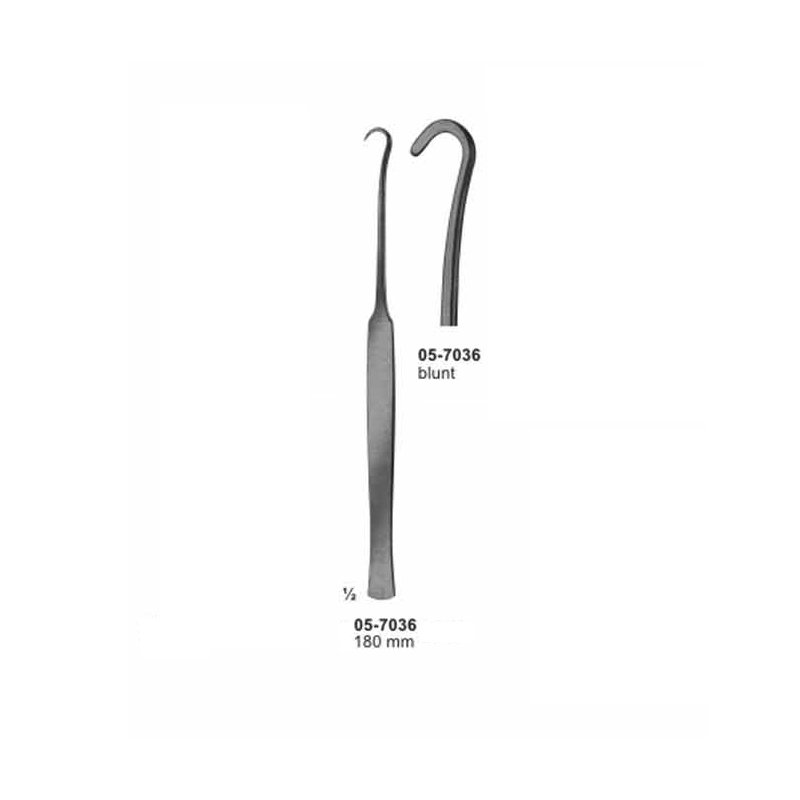 Tracheal Hooks blunt 180 mm