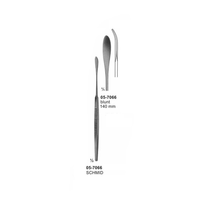 Vascular Spatulas SCHMID Blunt Length 140 mm