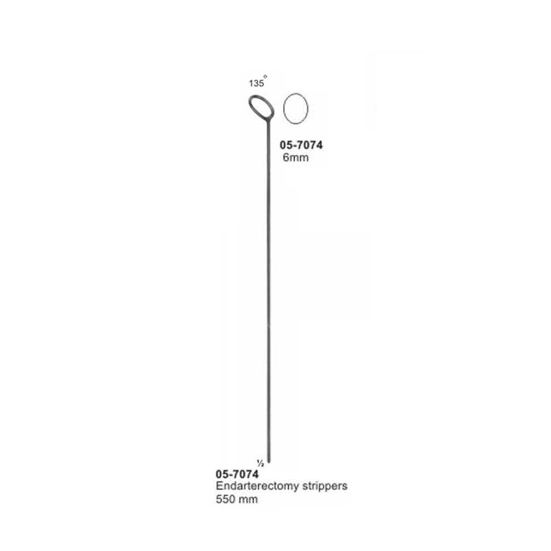 Endarterectomy Strippers Tourniquets length 6 mm