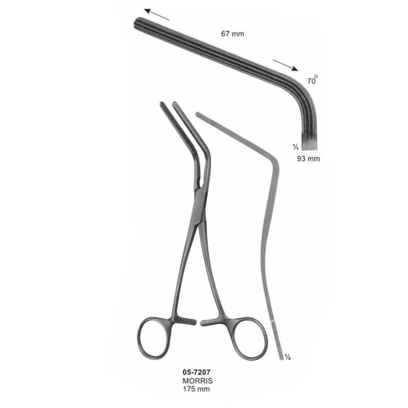 MORRIS Aotra Cross Clamps 93 mm Length 175 mm