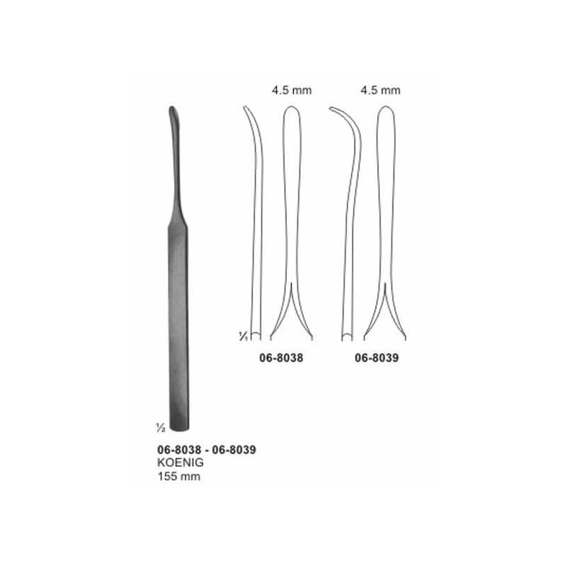 Koenig Elevators And Bone Levers 155 mm