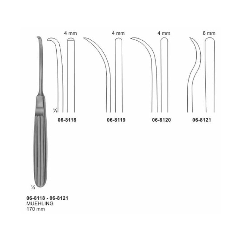 Muehling Raspatories 170 mm