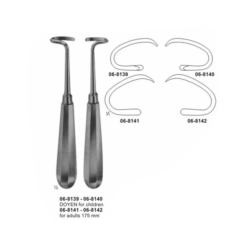 Doyen Raspatories For Children And Adults 175 mm