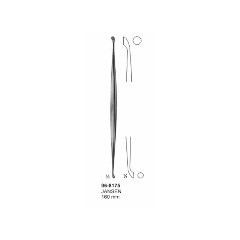 Jansen Bone Curettes 160 mm