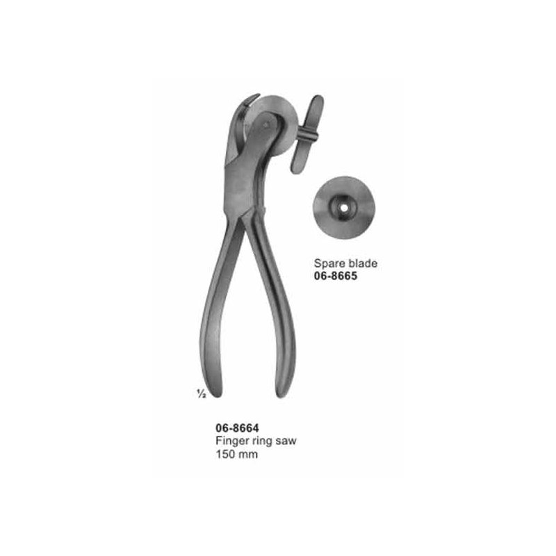 Finger Ring Saw Finger Nail Instruments 150 mm