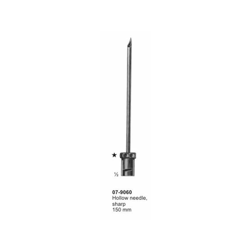 Hollow Needle Sharp Suction Instruments 150 mm