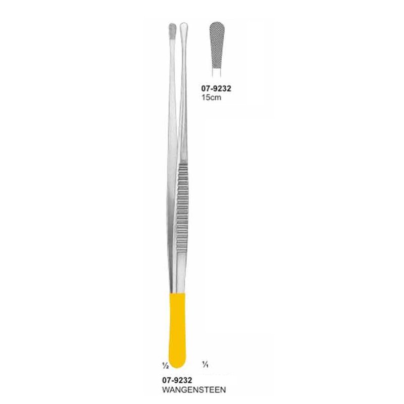 Wangensteen Dissecting Forceps With TC Inserts 15 cm