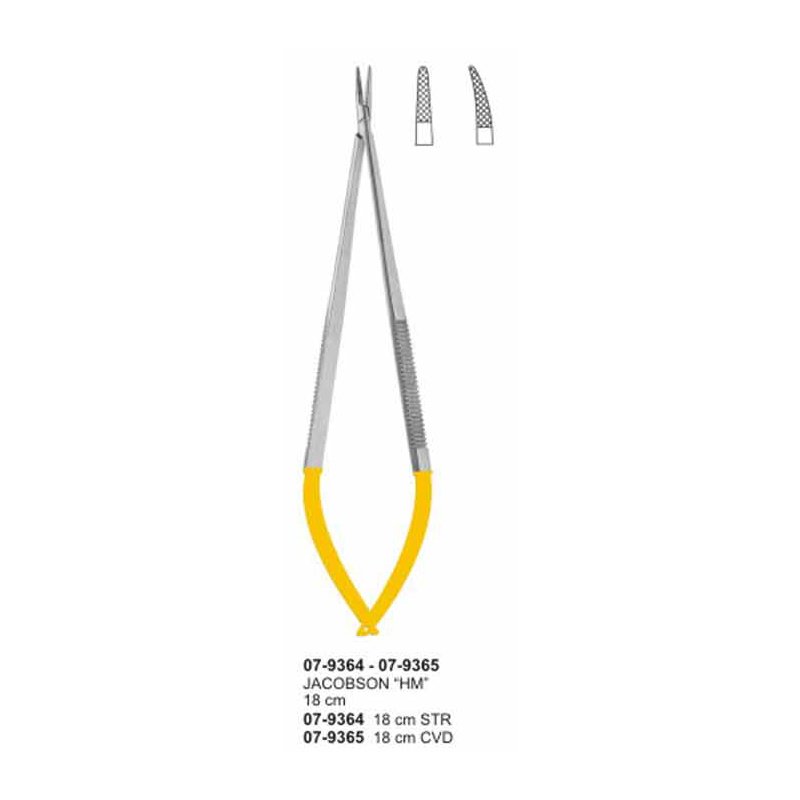 Jacobson "HM" Needle Holders With TC Inserts 18 cm