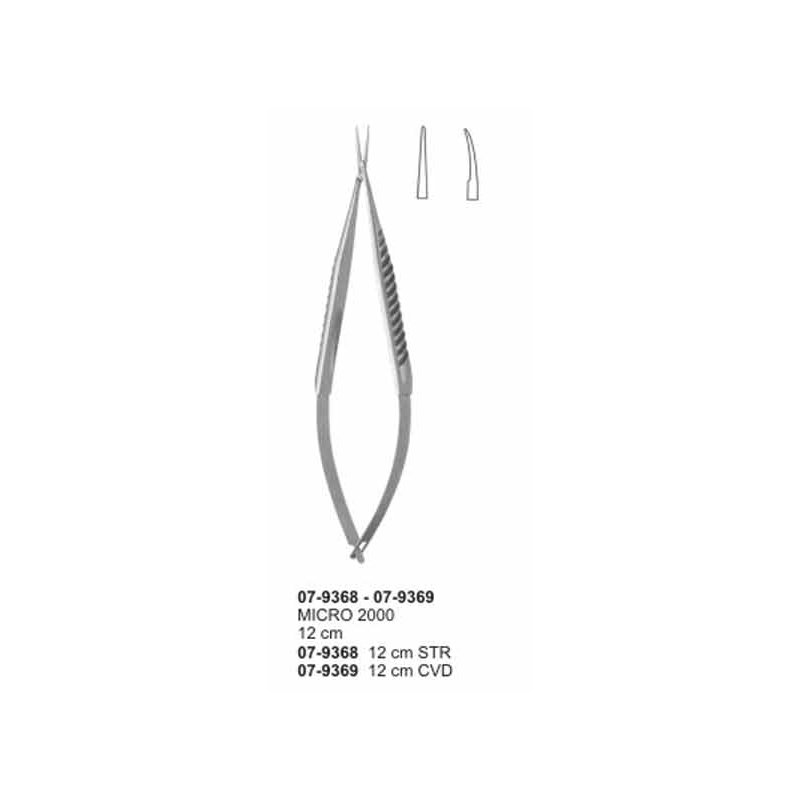 Micro 2000 Needle Holders 12 cm Without Catch
