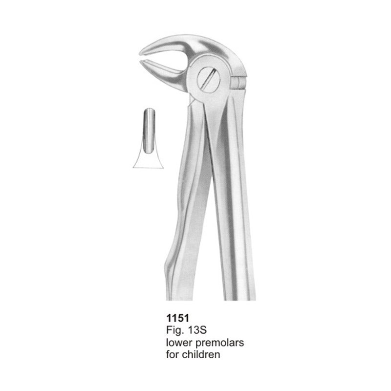 Fig 13S Lower Premolars For Children With Fitting Handle Dental Extraction Forcep