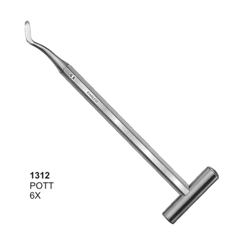 POTT 6X Heidbrink Root Tip Picks Dental Elevators