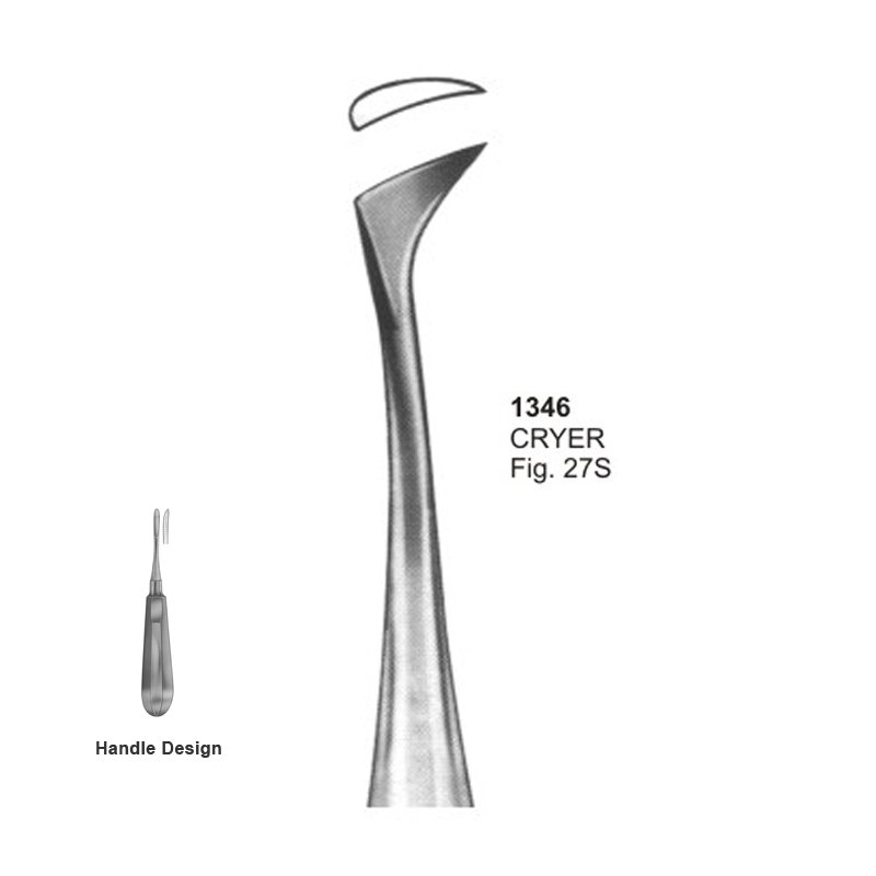 CRYER Fig 27S Dental Root Elevators