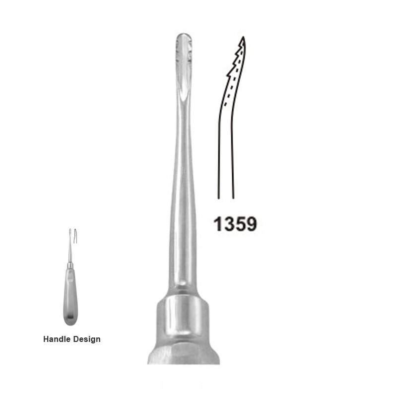 Swa Medium Curved Dental Elevators