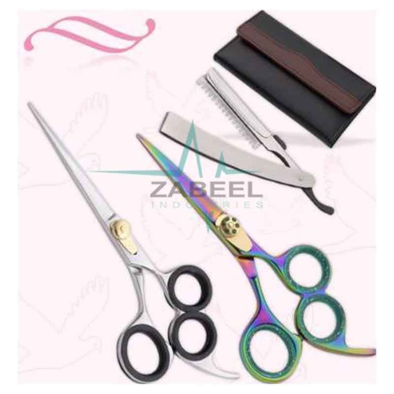 3 Peace Barber Shears Kits ZaBeel