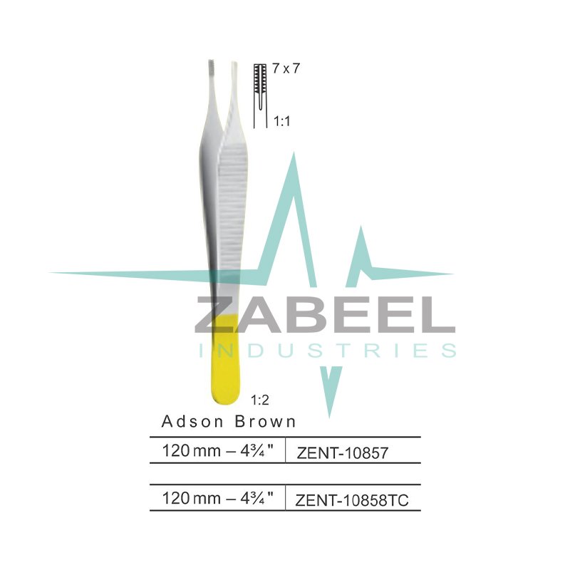 Adson Brown Dissecting Forceps Zabeel