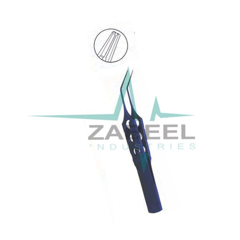 Angled Notched Forceps ZaBeel