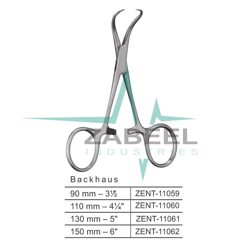 Backhaus Towel Forceps Zabeel