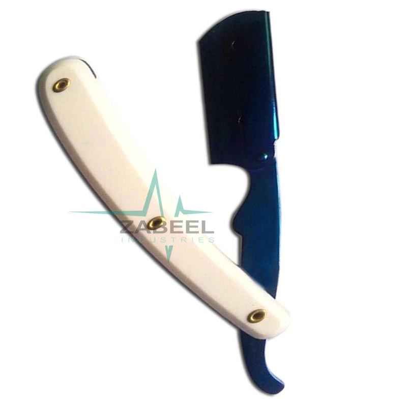 Barber Shaving Razor Blue Color ZaBeel