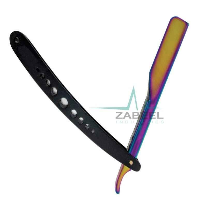 Barber Shaving Razor Multi Color Holl Style ZaBeel