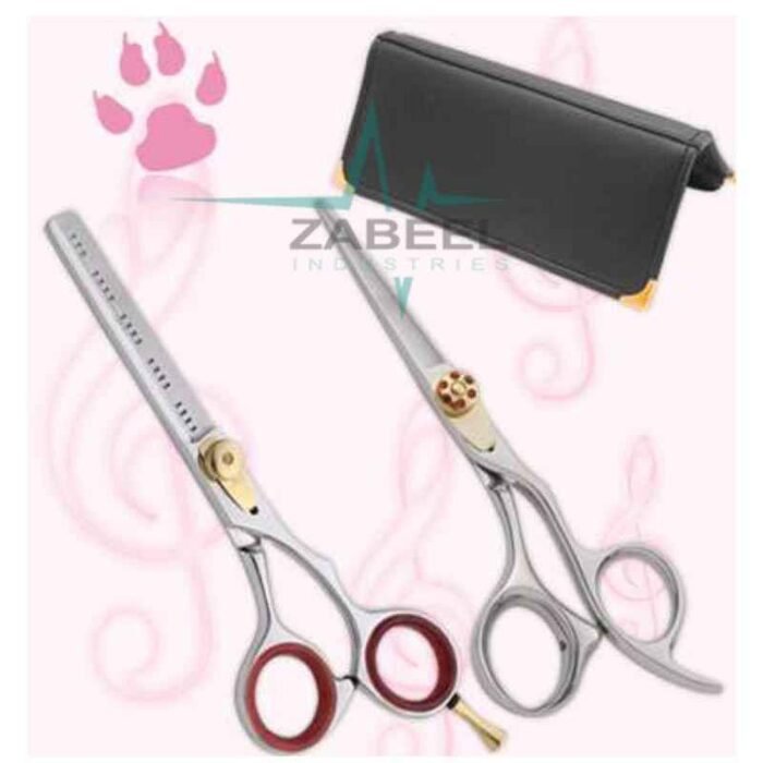 Barber Shears Kits Two Scissors With Case ZaBeel