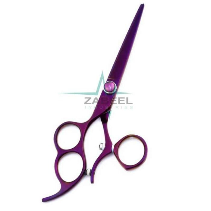 Blue Swivel Thumb Shears Hair Cutting Barber Shears Salon Scissors ZaBeel