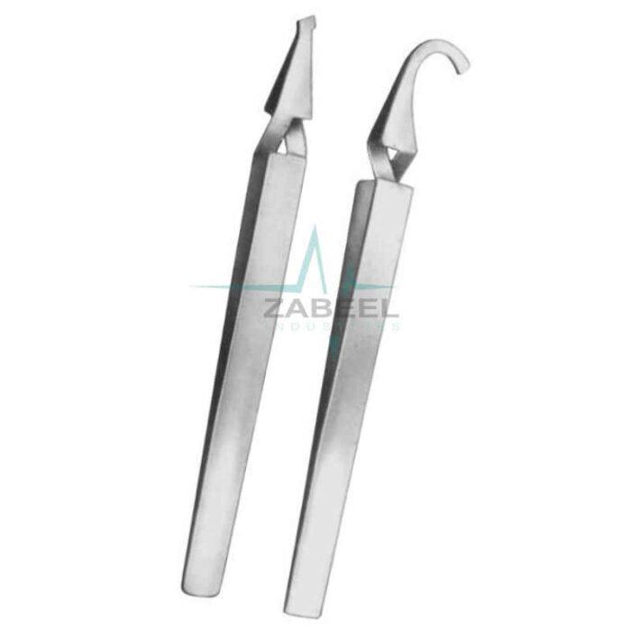 Bracket Holding Tweezers Steel Zabeel
