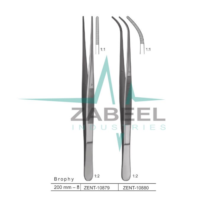 Brophy Dressing Forceps Zabeel