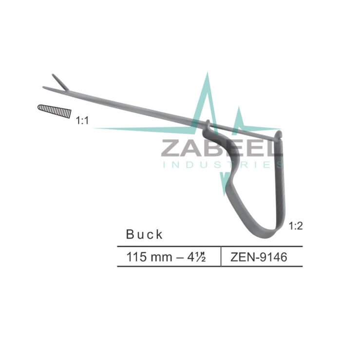 Buck Ear Polypus Forceps Littauer Zabeel