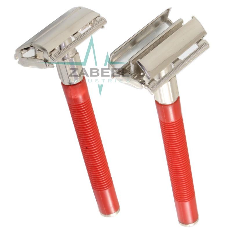 Butterfly Safety Razor Red Handle ZaBeel