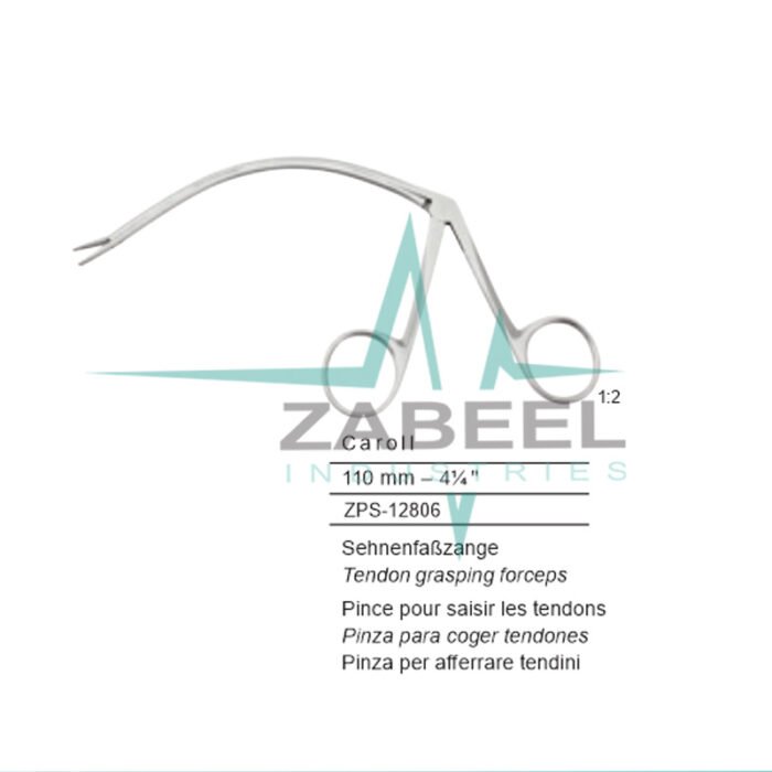 Caroll Tendon Holding Forceps