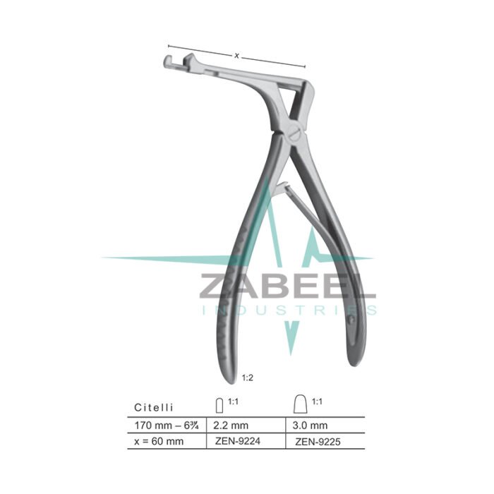 Citelli Mastoid-Rongeurs Zabeel