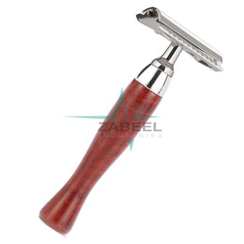 Classic Red Handle Safety Razor ZaBeel