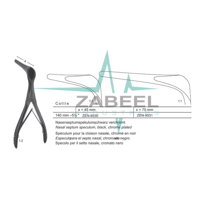 Cottle Nasal Specula Zabeel