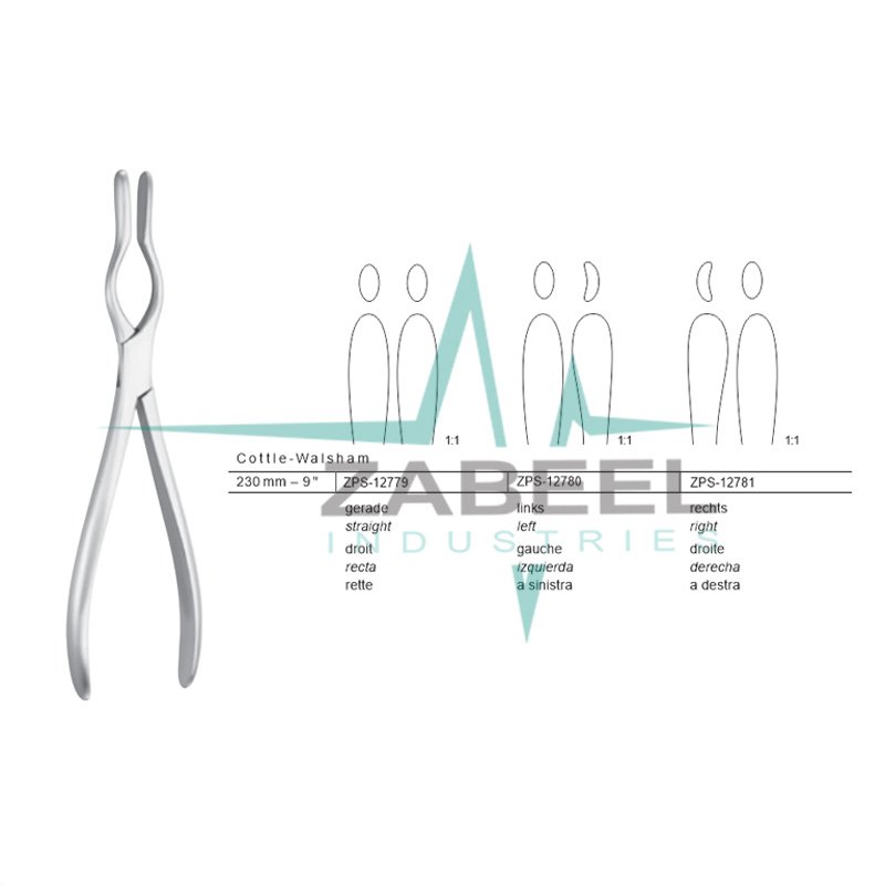 Cottle - Walsham Septum Forceps
