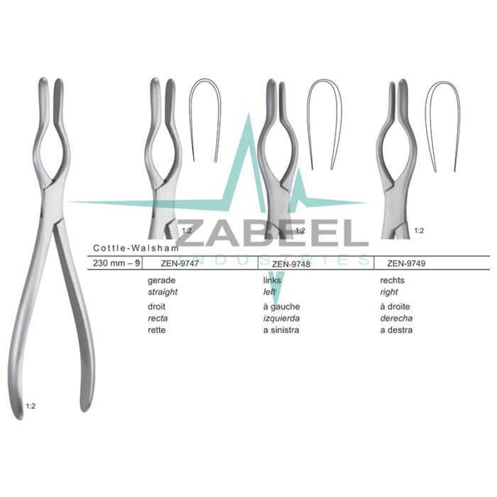 Cottle - Walsham Septum Forceps Zabeel