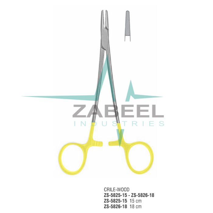 Crile-Wood Needle Holder Zabeel