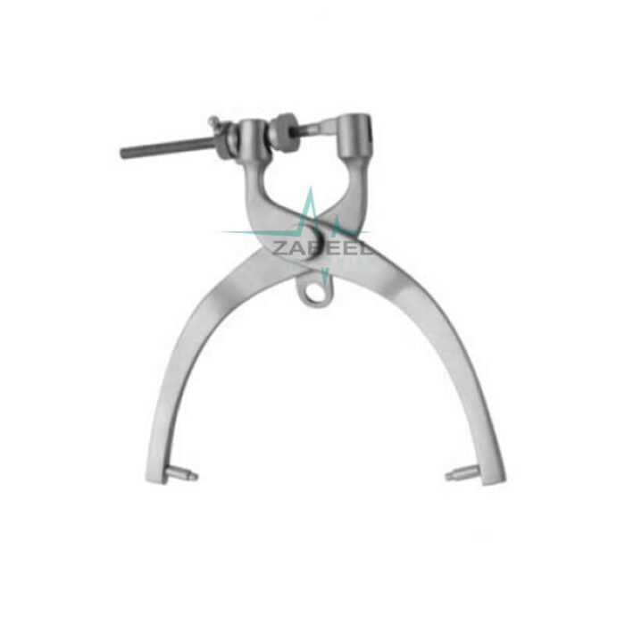 Crutchfield Skull Traction Tongs Medium Pattern Stainless Steel