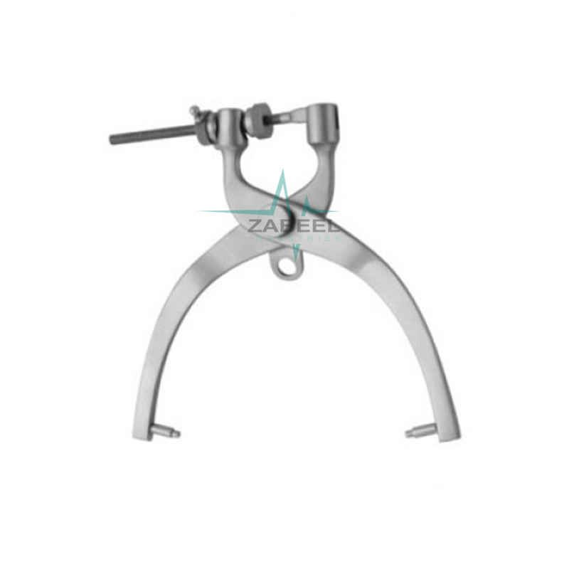 Crutchfield Skull Traction Tongs Medium Pattern Stainless Steel