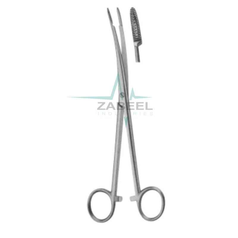 Curved Sponge And Dressing Forceps Zabeel