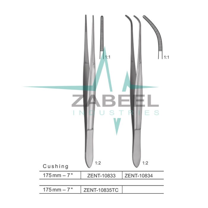 Cushing Dressing Forceps Zabeel
