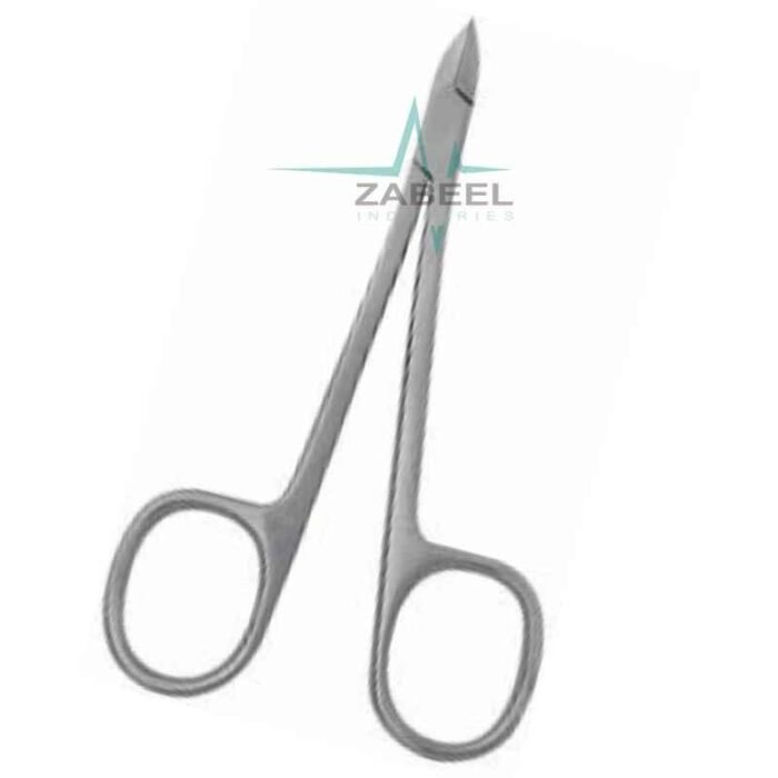 Cuticle Clipper Scissor Ring Type ZaBeel