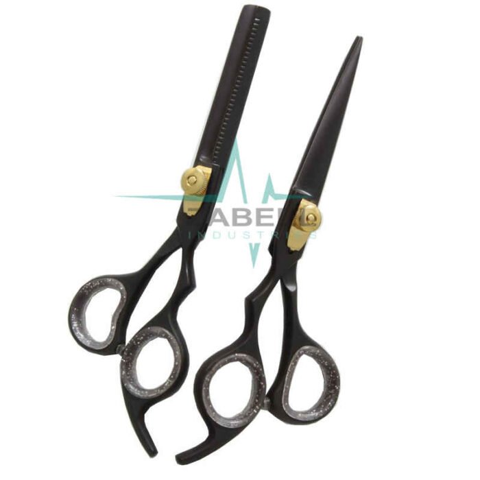 Cutting Set Scissors Black Color ZaBeel