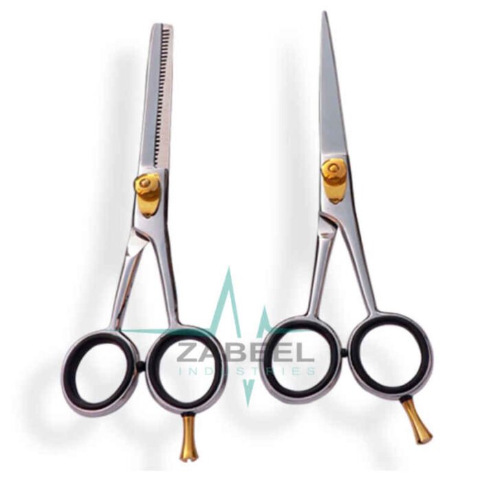 Cutting Set Scissors Black Ring ZaBeel