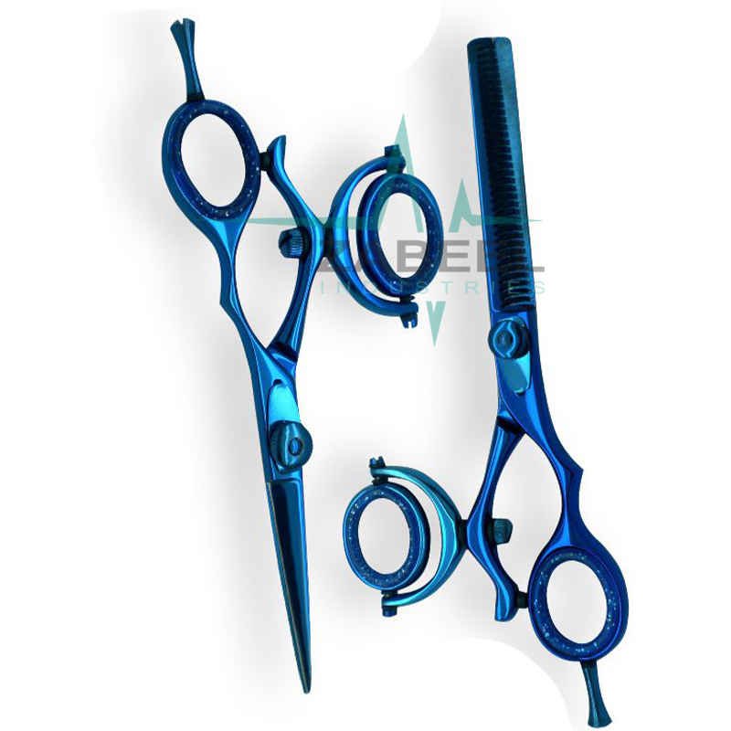 Cutting Set Scissors Blue Color ZaBeel
