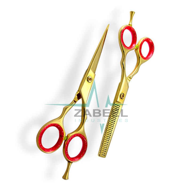 Cutting Set Scissors Gold Color ZaBeel