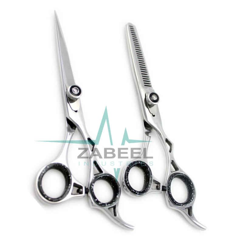 Cutting Set Scissors Silver Color ZaBeel