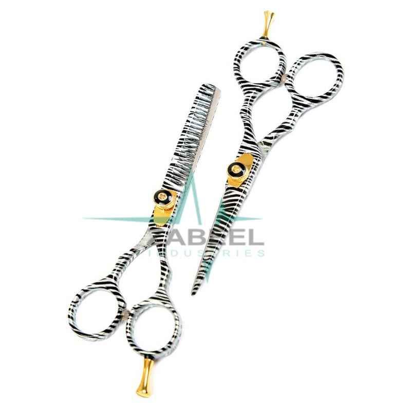 Cutting Set Scissors Zebra Color ZaBeel