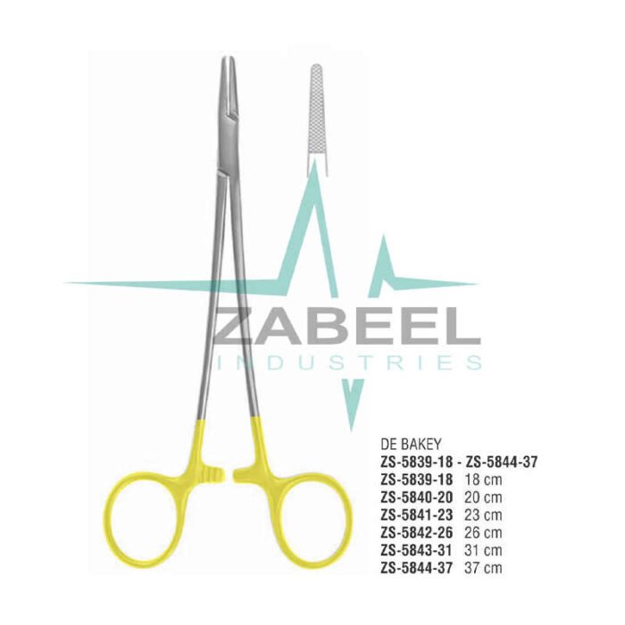 De Bakey Needle Holder Zabeel