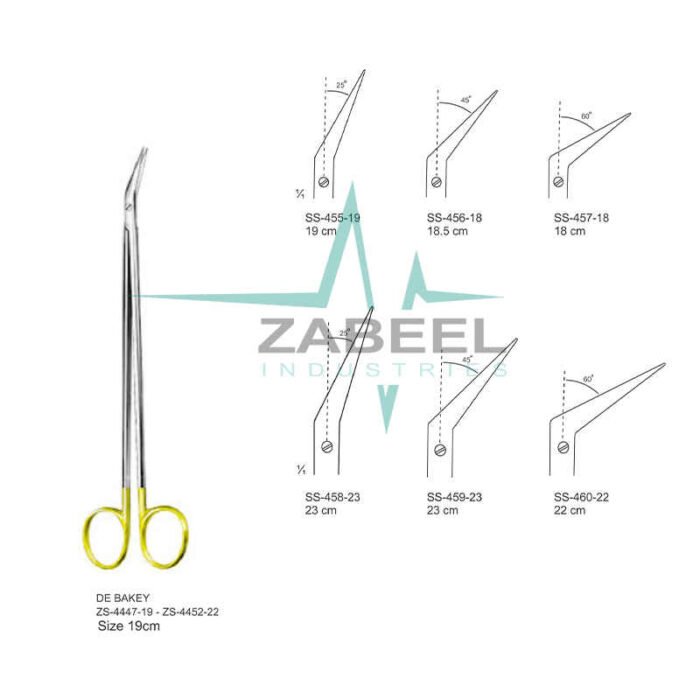 De Bakey Scissor Zabeel