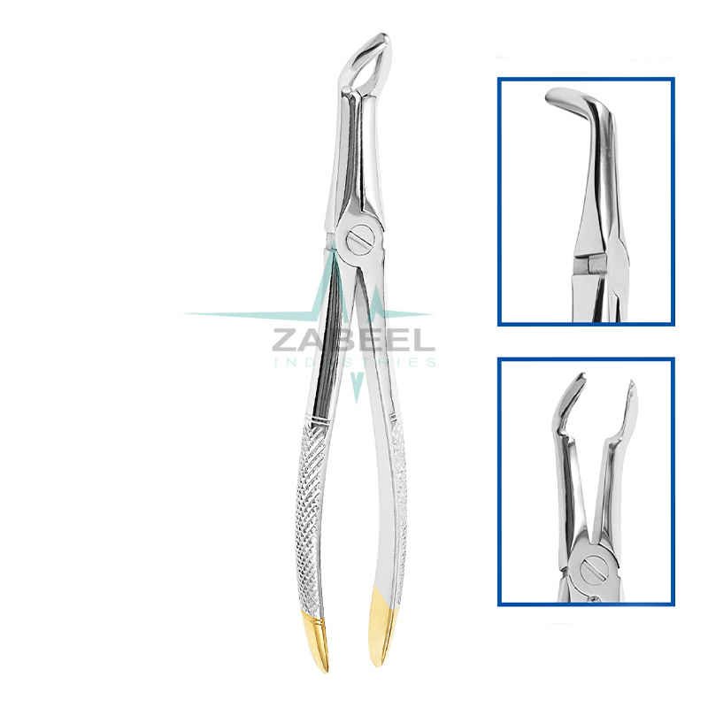 Dental Extraction Pliers Fig 45 Teeth Extracting Root Forceps Zabeel